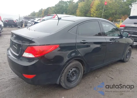 2013 Hyundai Accent Gls из США, поврежденный, VIN KMHCT4AE6DU352600